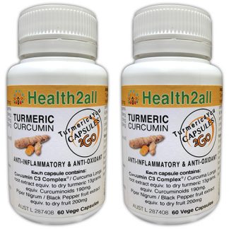 Turmeric Caps 2Go 2pk